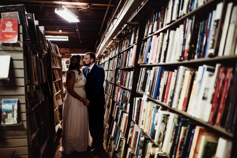 Viroqua Wisconsin Bookstore Wedding Bailey » Brittany Eitsert