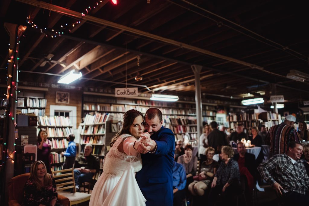 Viroqua Wisconsin Bookstore Wedding