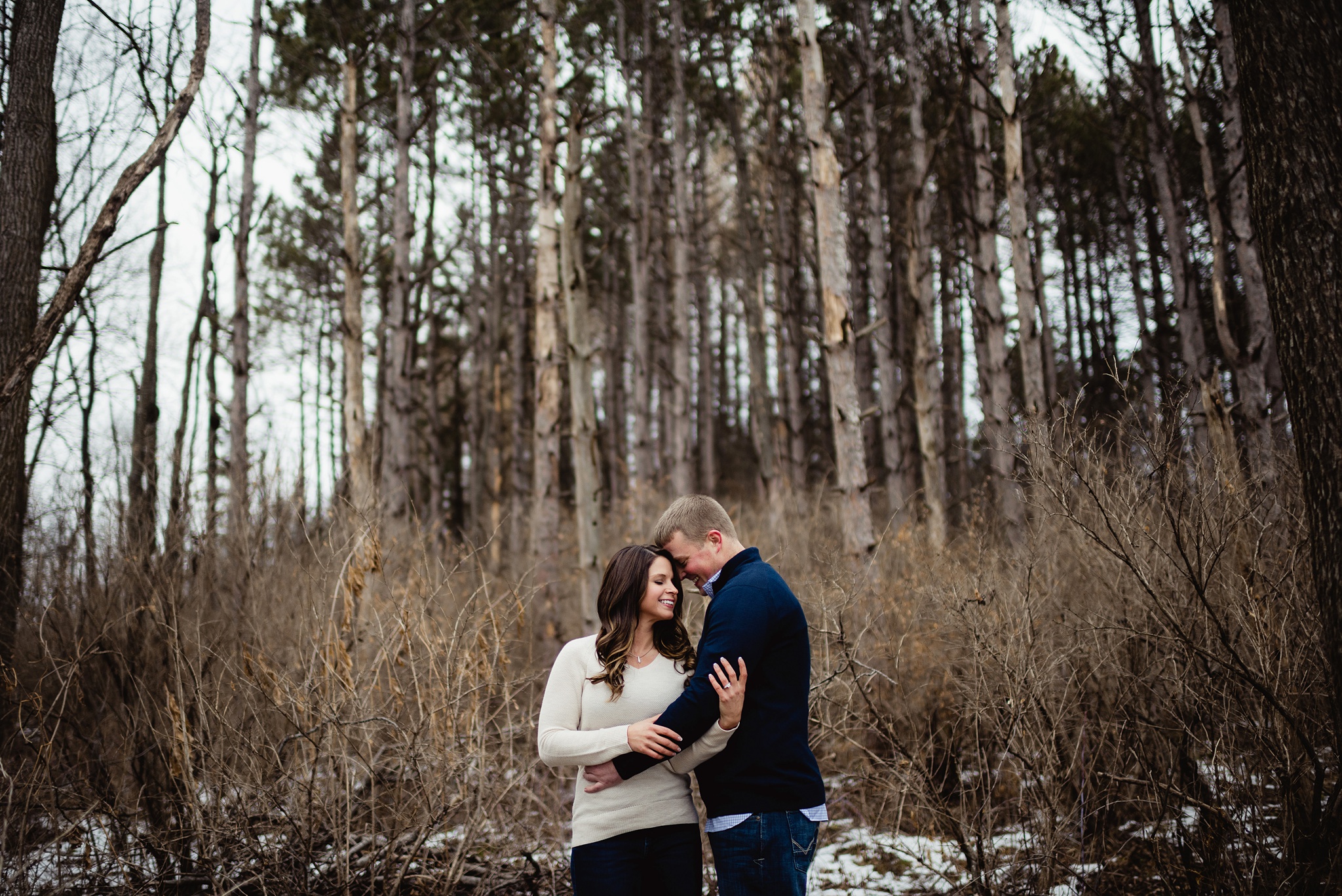 La Crosse Wisconsin Winter Engagement