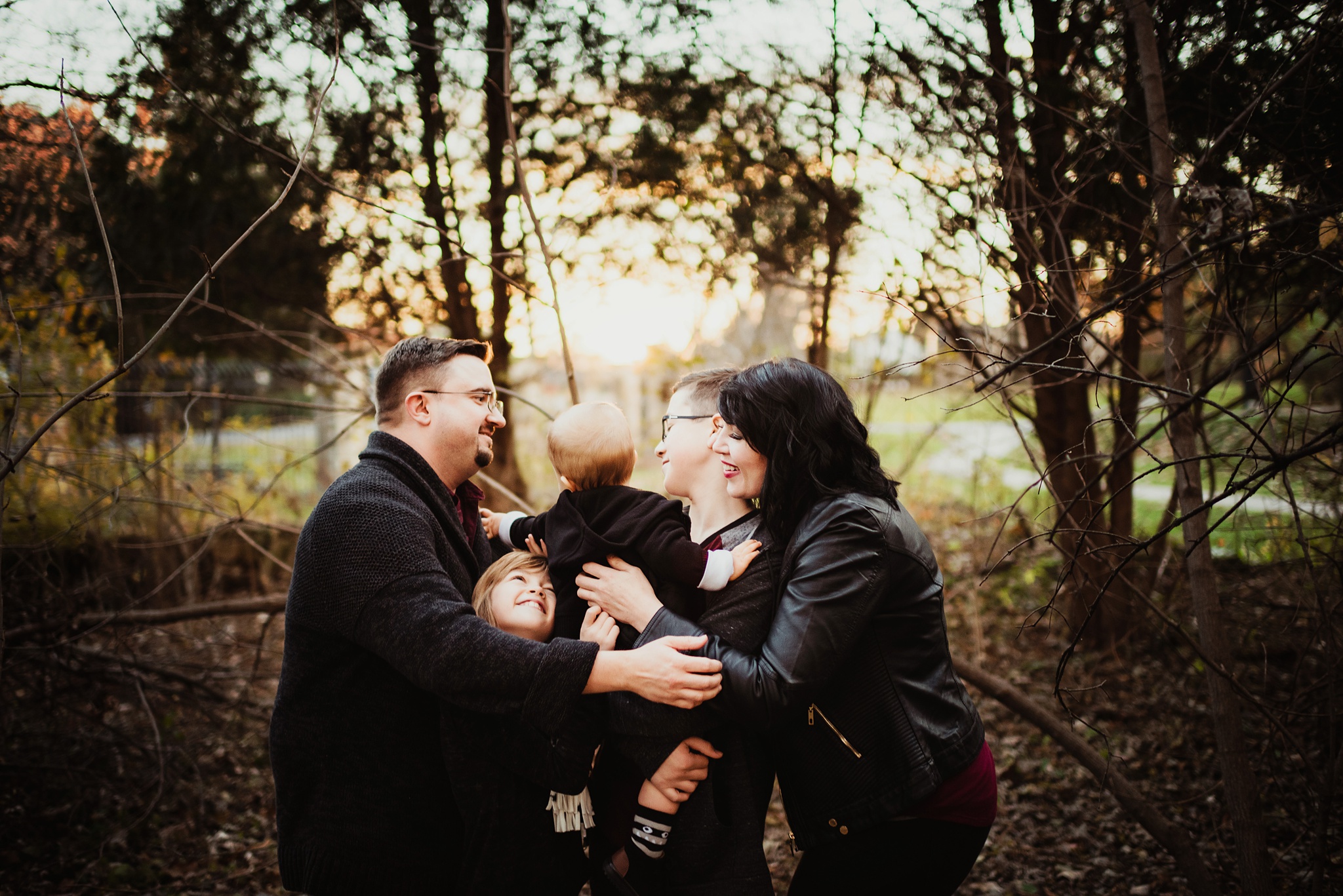 Sunset Family Session at Mormon Coulee Memorial Park