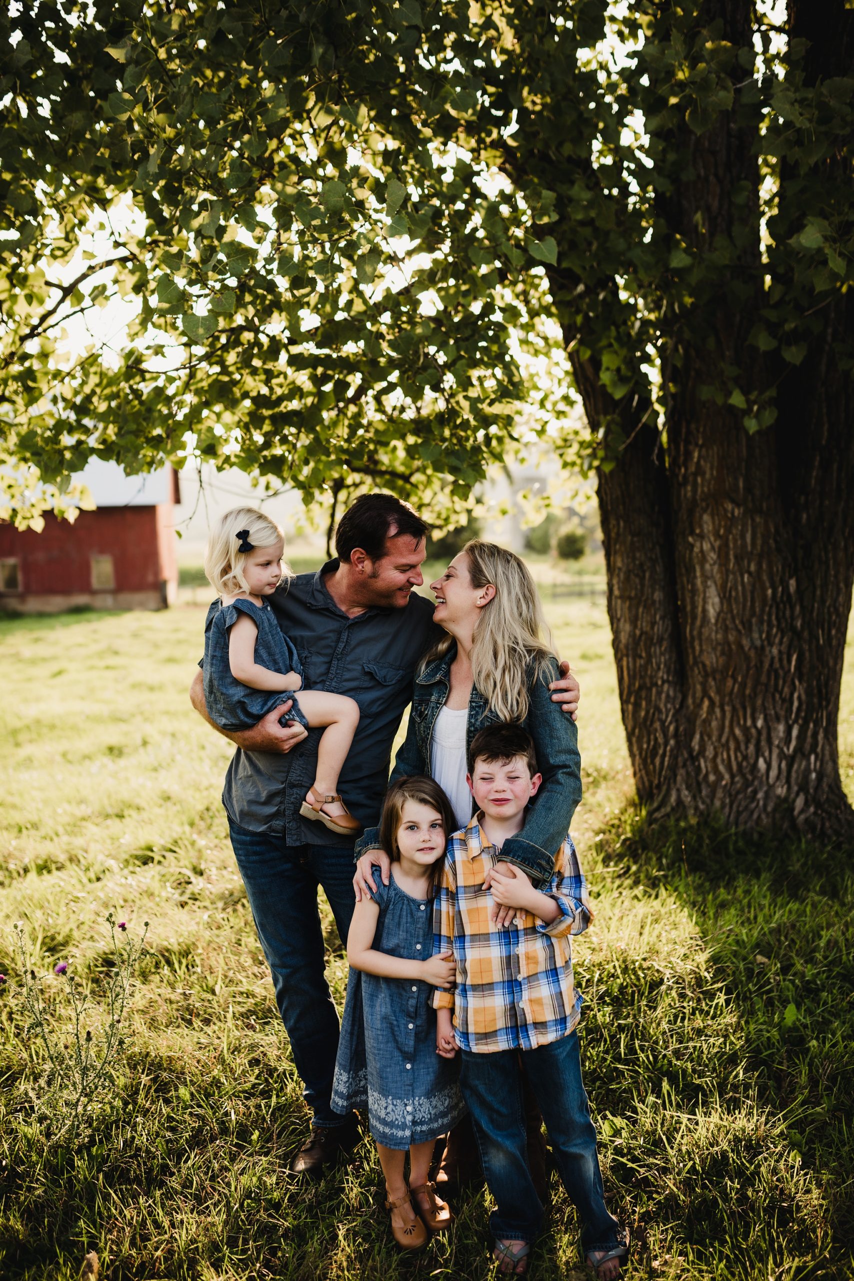 Family Farm Session in Soldiers Grove Wisconsin