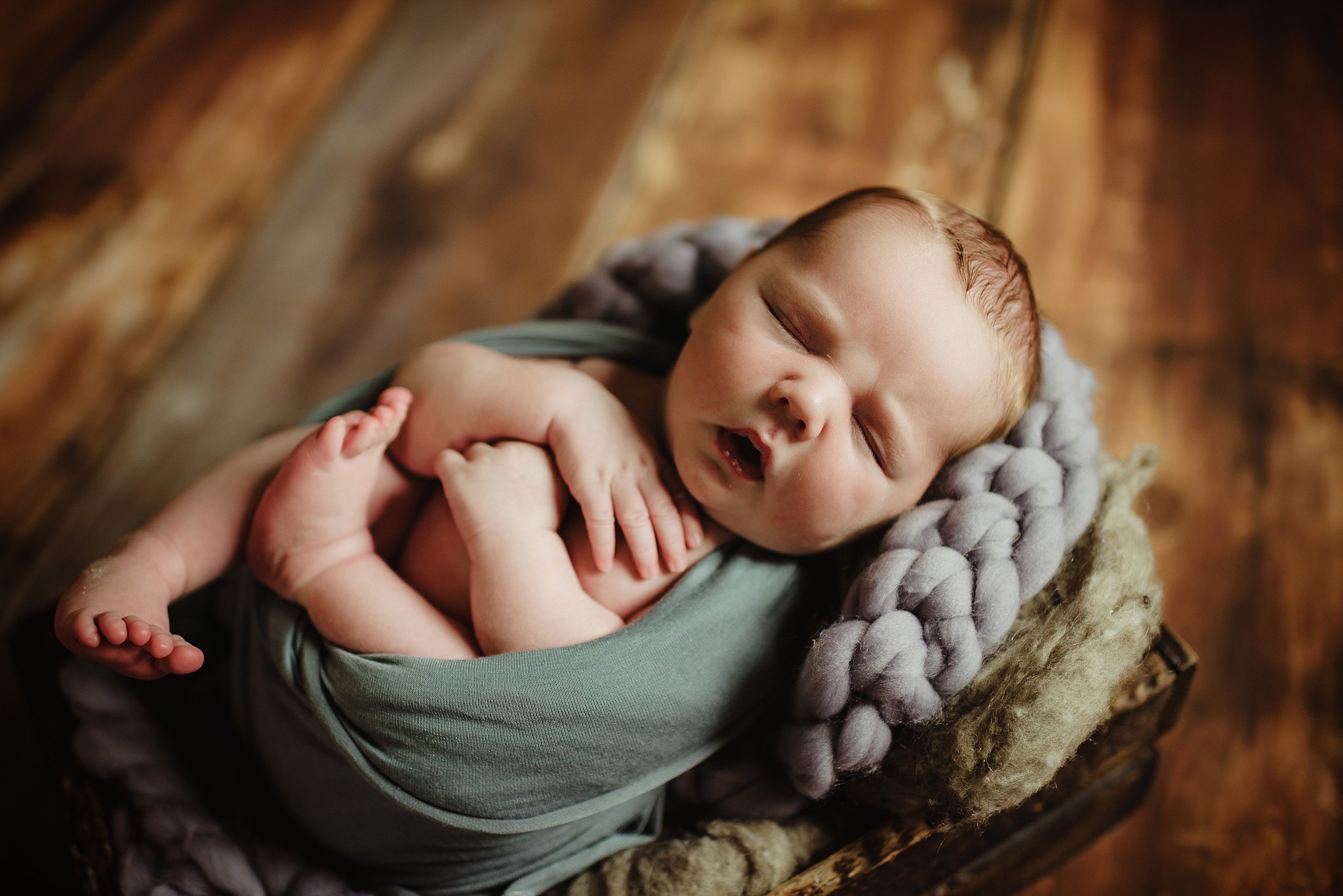 Wisconsin Newborn Boy Session | Eagan 