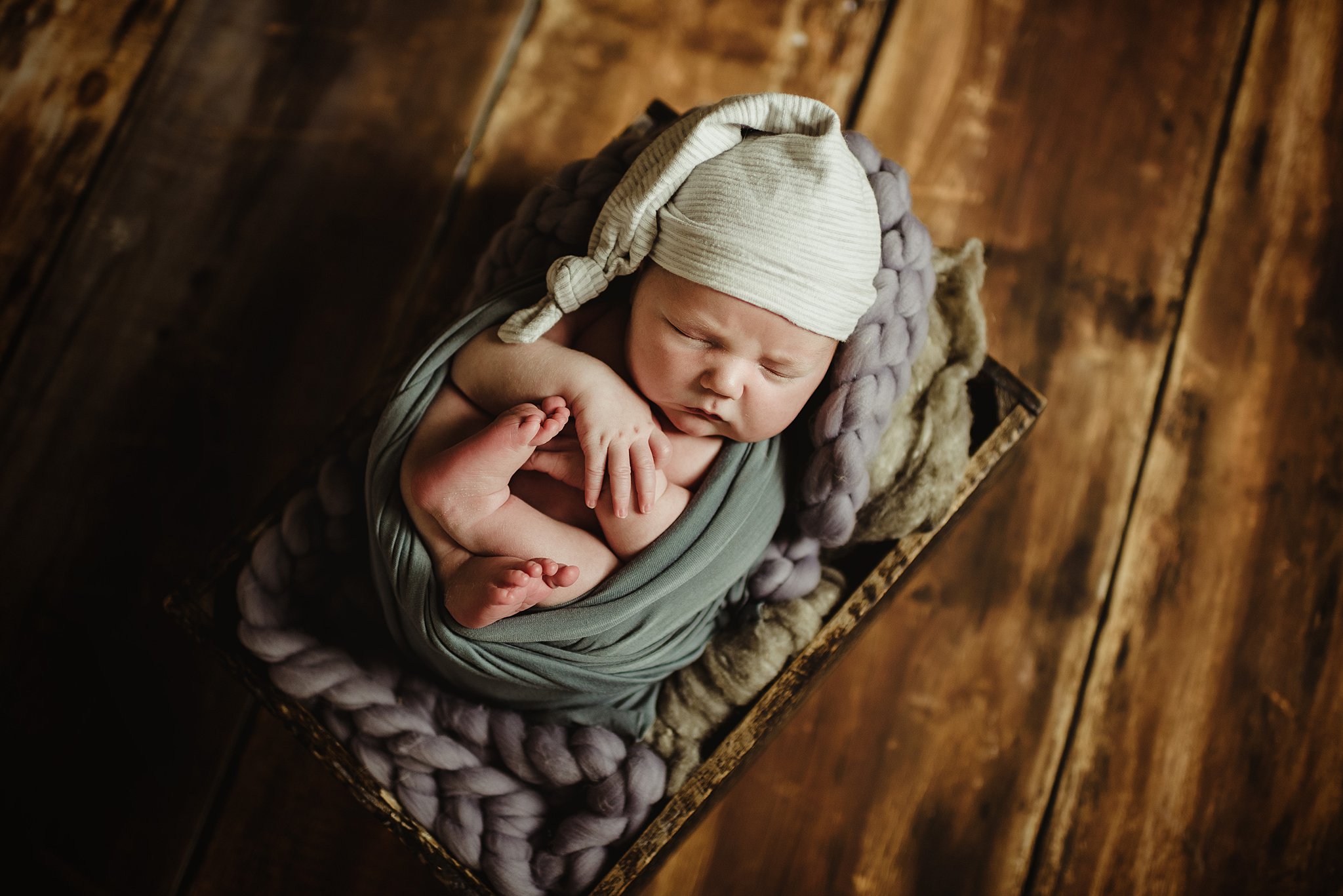 Wisconsin Newborn Boy Session | Eagan 