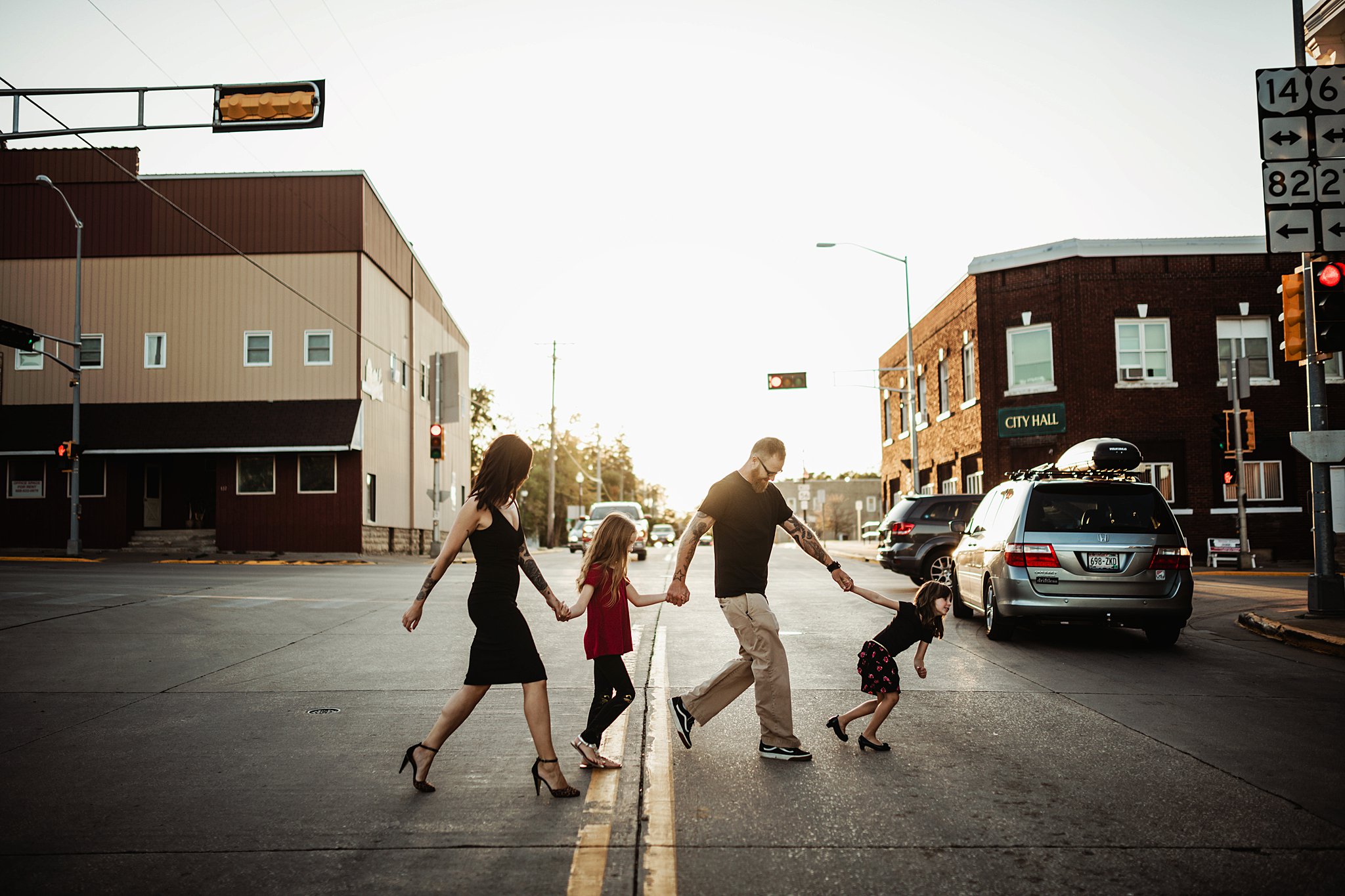Urban Family Photos in Viroqua Wisconsin