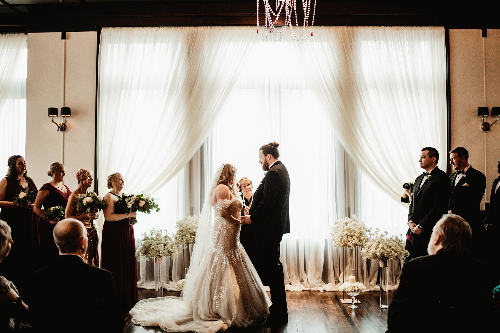 Elegant Glam Wedding At The Court Above Main In LaCrosse WI