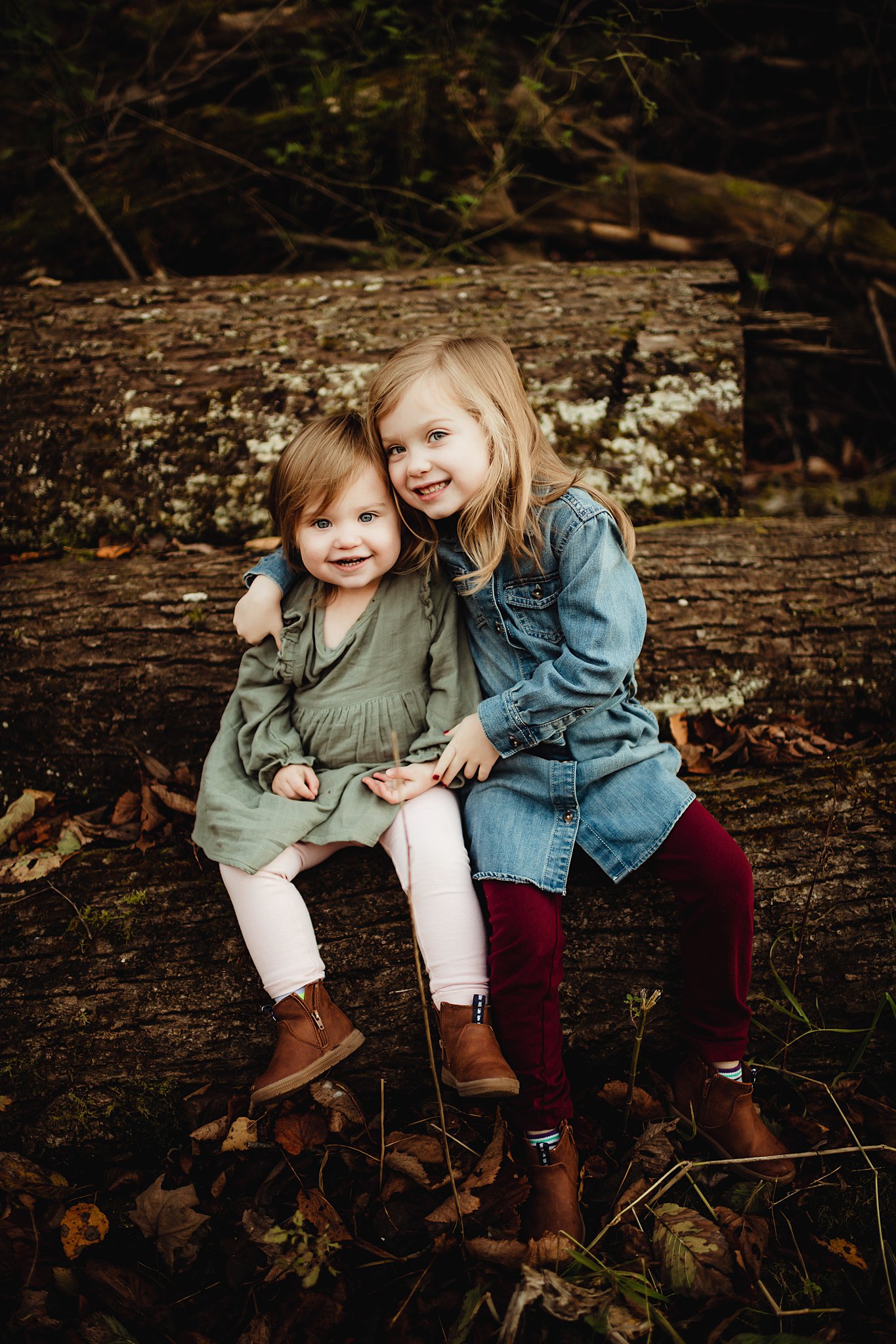 Chilly Fall Family of Four Session